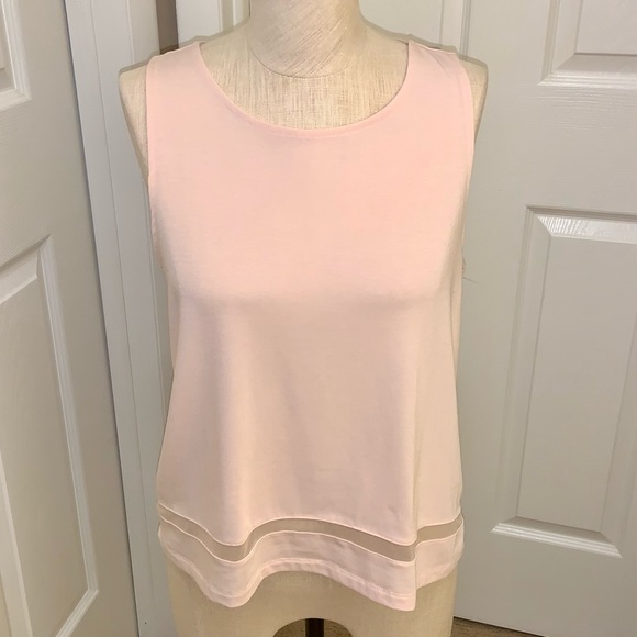 ATHLETA Ballerina Gown Essence Mesh-Trim Tank S - Picture 2 of 10